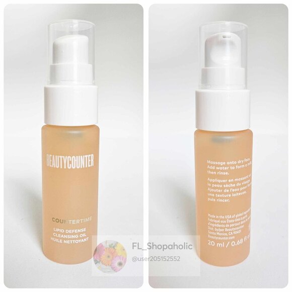 🧡 *Beautycounter*  MINI- TRAVEL - Countertime Lipid Defense Cleansing Oil- NEW! - Picture 1 of 3